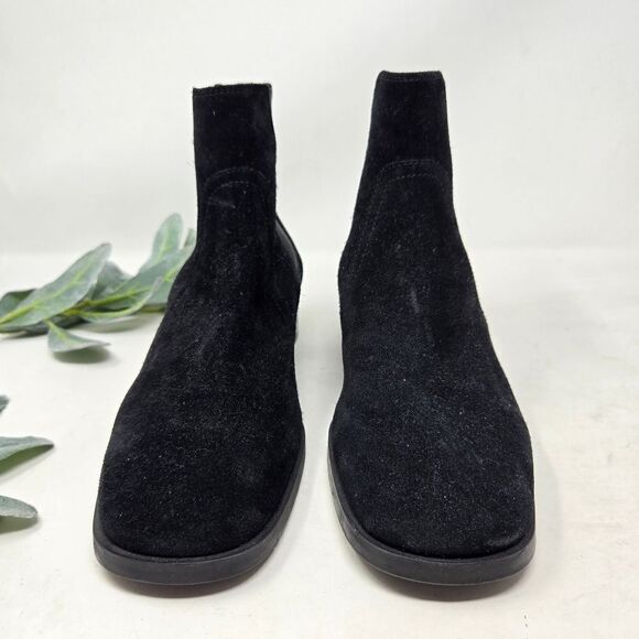 AQUATALIA Tamera Suede Slip On Classic Chelsea Boots 8.5 - Picture 3 of 14